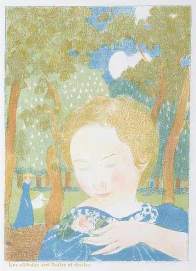 Attitudes are Simple and Chaste from the series Love by Maurice Denis